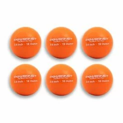 POWERNET 2.8" Weighted Batting/Throwing Training Balls, 6pk -SOFTBALL Sales a33 017 18