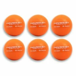 POWERNET 3.2" Weighted Batting/Throwing Training Balls, 6pk -SOFTBALL Sales a33 019 18 1