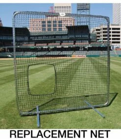 Softball Pitcher's Protective Screen REPLACEMENT NET, 7'H x 7'W