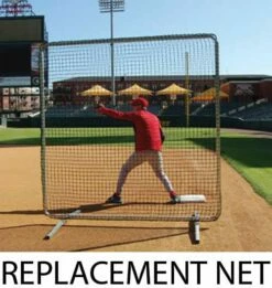First Base / Fungo Protective Screen REPLACEMENT NET, 7'x7'
