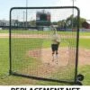 Softball Protective Screen REPLACEMENT NET, 7'H x 7'W -SOFTBALL Sales a33 129 15