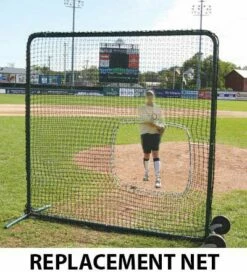 Softball Protective Screen REPLACEMENT NET, 7'H x 7'W