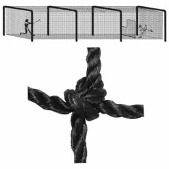 70' Pro Series Batting Tunnel Cage Nets, 2.5mm, #42 -SOFTBALL Sales a33 142 01