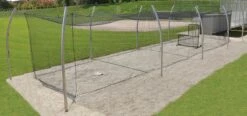 70' Jaypro Professional Outdoor Batting Cage Tunnel Frame, PROTF-70