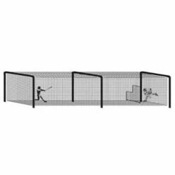 55' Varsity Batting Cage Tunnel Frame, 3-Section, Baseball/Softball -SOFTBALL Sales a33 162 new