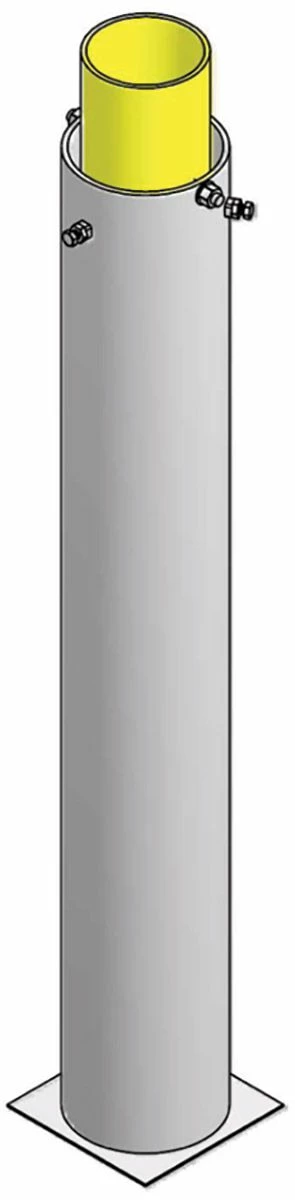 Jaypro Ground Sleeves for 12' Foul Poles, FPS-12 (Pair) 3 Jaypro Ground Sleeves for 12' Foul Poles, FPS-12 (Pair)