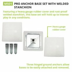 Champion Hollywood-Style Pro Anchored Base Set, M501 -SOFTBALL Sales a33 253 2021 inset