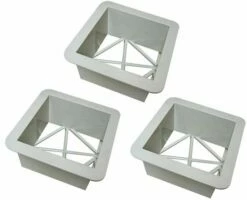 Soft Touch Base Replacement Ground Mounts, AY1415M, set/3