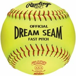 Rawlings 12", 47/375 Dream Seam Leather Fastpitch Softballs, C12RYLAH, dz