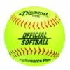 Diamond 11", 11YSC Official Synthetic Softball, Yellow 2 Diamond 11", 11YSC Official Synthetic Softball, Yellow -SOFTBALL Sales a33 344 19