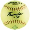 Dudley 12" Thunder SY 52/300 ASA Slowpitch Synthetic Softballs, dz 2 Dudley 12" Thunder SY 52/300 ASA Slowpitch Synthetic Softballs, dz -SOFTBALL Sales a33 357 new