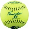Dudley 12" Thunder SY 40/325 USSSA Slowpitch Synthetic Softballs, dz -SOFTBALL Sales a33 359 new
