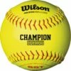Wilson 11", 47/300 ASA Synthetic Fastpitch Softballs, WTA9306BASA-LOW, dz -SOFTBALL Sales a33 375 new