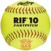 Rawlings 12" ASA RIF Level 10 Synthetic Fastpitch Softballs, R12RYSA , dz