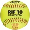 Rawlings 11" ASA RIF Level 10, Synthetic Fastpitch Softballs, RIIRYSA, dz -SOFTBALL Sales a33 387