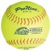 Pro Nine 12", 47 PL12 47/375 Official Pony League Leather Fastpitch Softballs, dz -SOFTBALL Sales a33 398 new