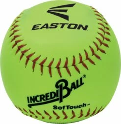 Easton 12" Incrediball Neon SofTouch Training Softball, A122605T, ea