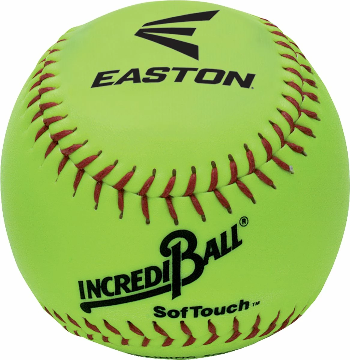Easton 12" Incrediball Neon SofTouch Training Softball, A122605T, ea 3 Easton 12" Incrediball Neon SofTouch Training Softball, A122605T, ea