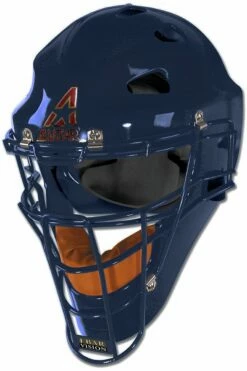 All Star CKW13.5PS Fastpitch Softball Catcher's Gear Kit, AGE 9-12 Black -SOFTBALL Sales a33 695navhelmet 1