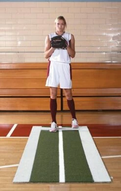 Jennie Finch MP3010 Pitching Lane Pro Softball Turf Pitching Mat