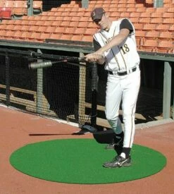 6' dia. (Pair) On-Deck Circle Turf Mats