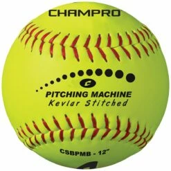 Champro 12" CSBPMB Leather Pitching Machine Softballs