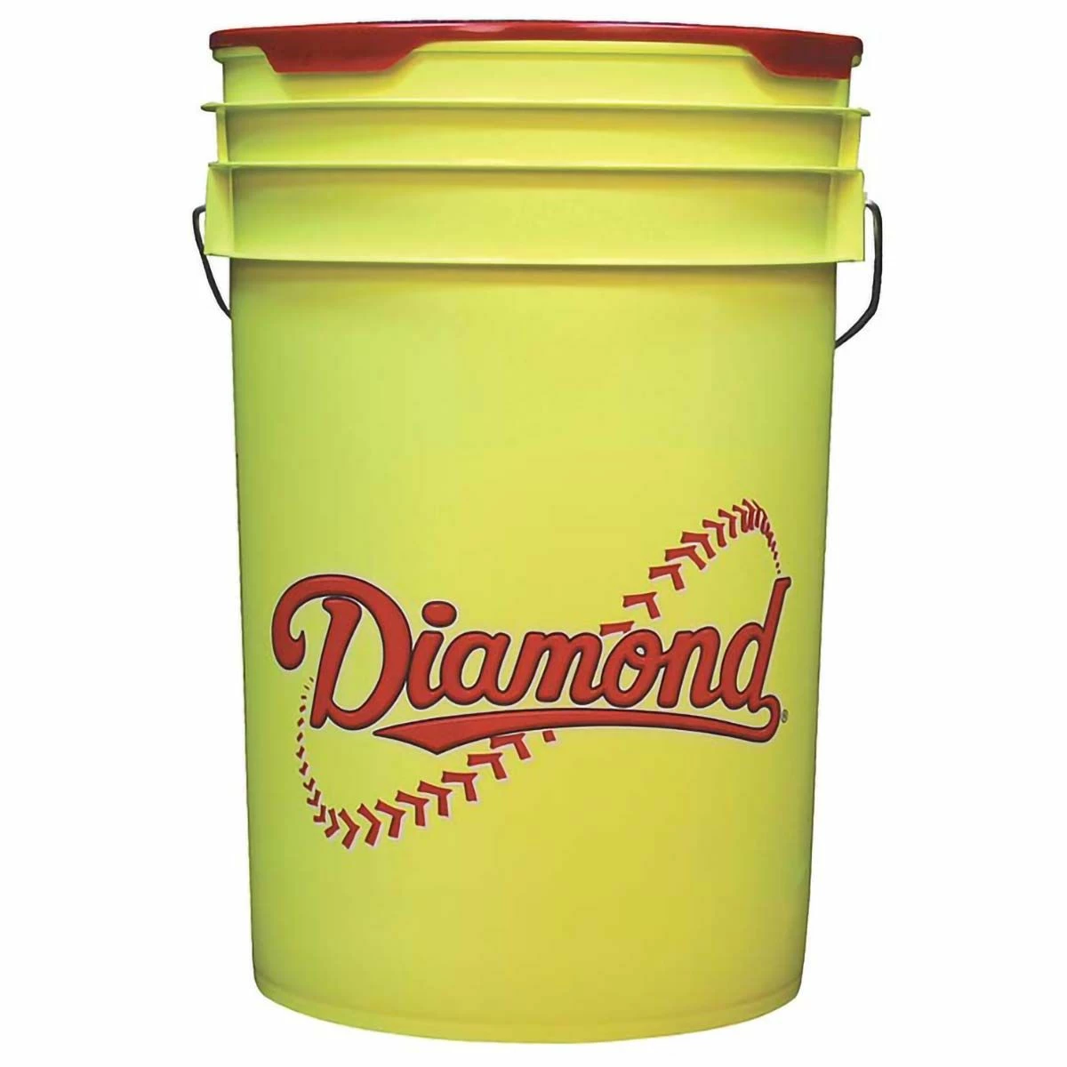 Diamond BKT Y Softball Bucket, Yellow 3 Diamond BKT Y Softball Bucket, Yellow