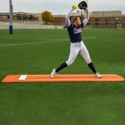 Portolite Spiked Softball Pitching Mat Green -SOFTBALL Sales a34 008 new 06