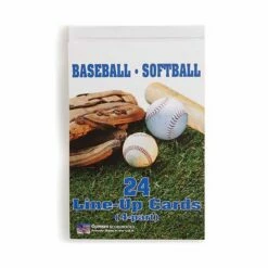 Athletic Connection Baseball/Softball Line-Up Card Booklet