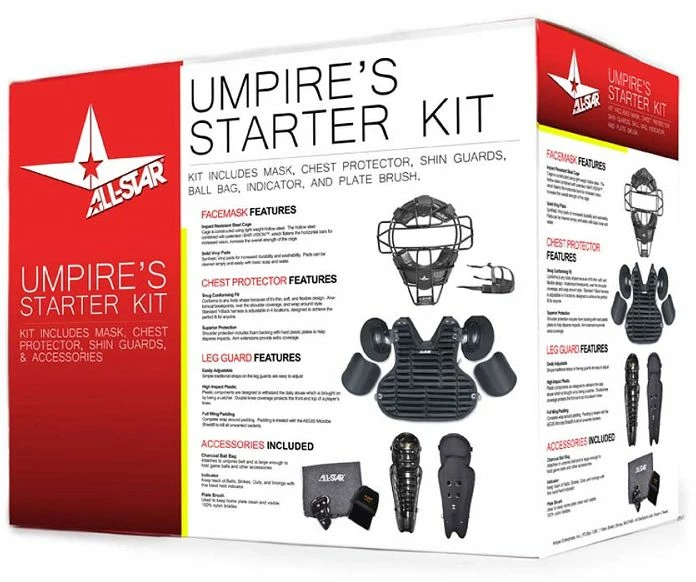 All-Star CKUMP Umpire's Gear Starter Kit 3 All-Star CKUMP Umpire's Gear Starter Kit