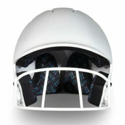 Champro HX Rise Fastpitch Matte Batting Helmet w/Faceguard Royal -SOFTBALL Sales a34 554 03