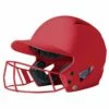 Champro HX Rise Fastpitch Matte Batting Helmet w/Faceguard Royal -SOFTBALL Sales a34 554