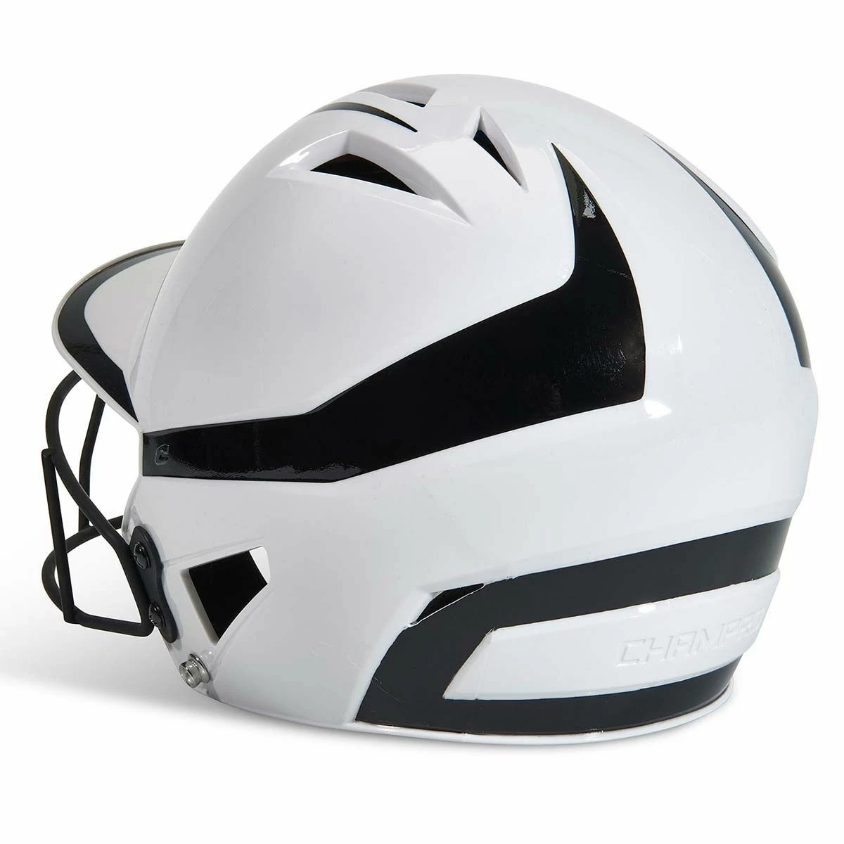 Champro HX Pro Fastpitch 2-Tone Batting Helmet w/Faceguard Navy 8 Champro HX Pro Fastpitch 2-Tone Batting Helmet w/Faceguard Navy - Image 6