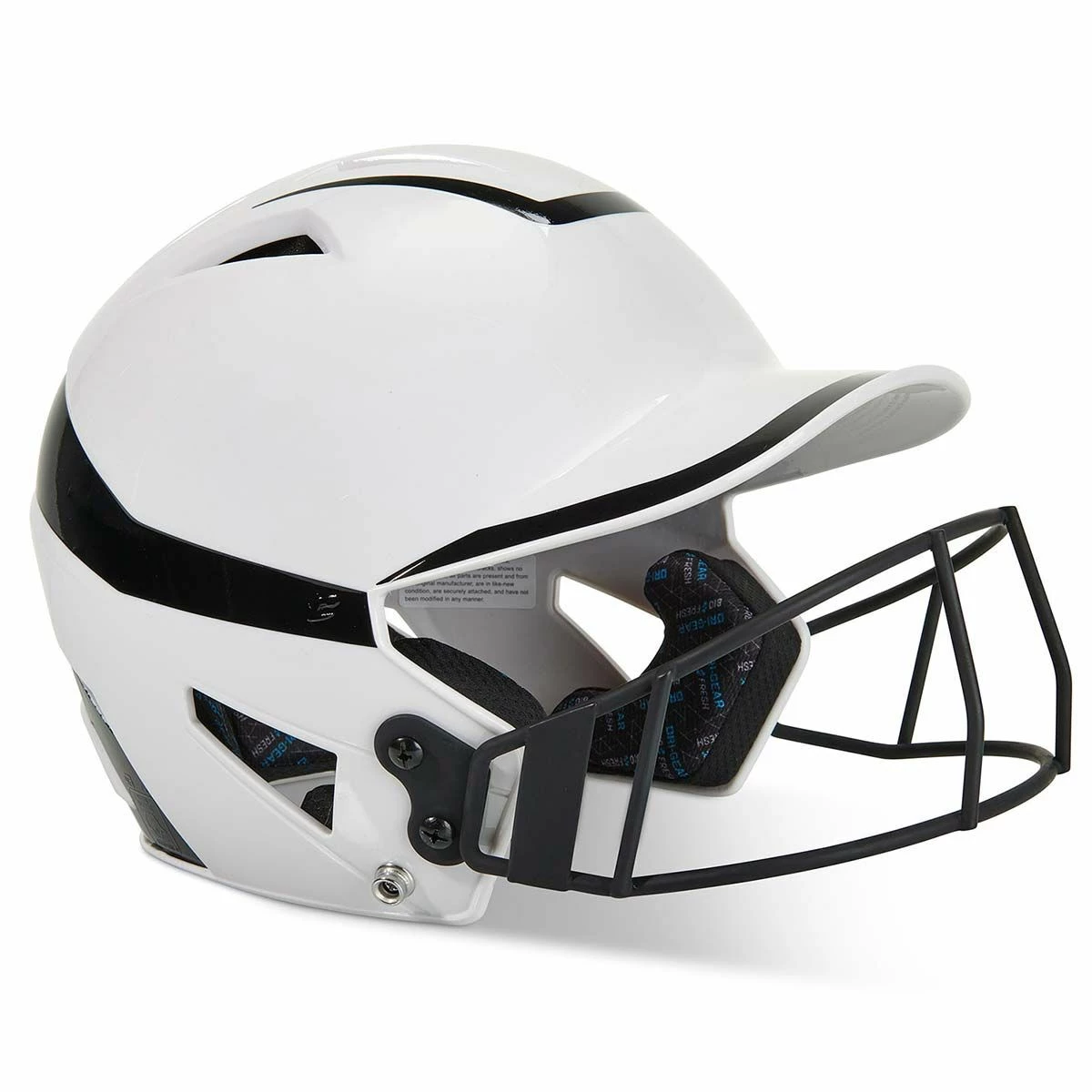 Champro HX Pro Fastpitch 2-Tone Batting Helmet w/Faceguard Navy 9 Champro HX Pro Fastpitch 2-Tone Batting Helmet w/Faceguard Navy - Image 7