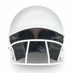 Champro HX Rookie Fastpitch Batting Helmet w/Faceguard White -SOFTBALL Sales a34 556 02