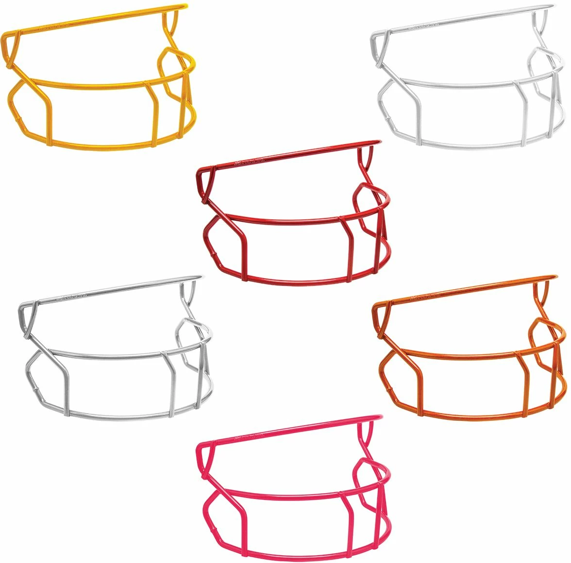 Schutt Air-Lite Softball Faceguard, NOT ATTACHED Burnt Orange 5 Schutt Air-Lite Softball Faceguard, NOT ATTACHED Burnt Orange - Image 3