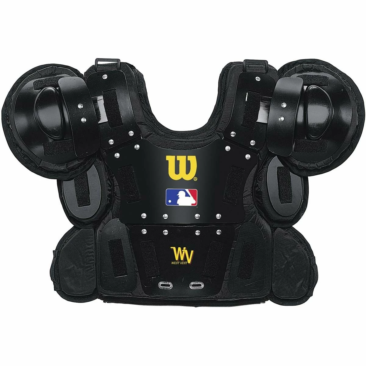 Wilson Pro Gold Umpire Chest Protector, WTA3210 BLA 3 Wilson Pro Gold Umpire Chest Protector, WTA3210 BLA
