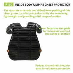 Champion Inside Umpire Chest Protector, P160 -SOFTBALL Sales a34 690 new 02