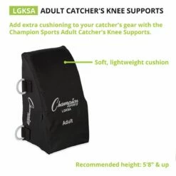 Champion ADULT Catcher's Knee Supports, LGKSA 11 Champion ADULT Catcher's Knee Supports, LGKSA -SOFTBALL Sales a34 696 new dia 01