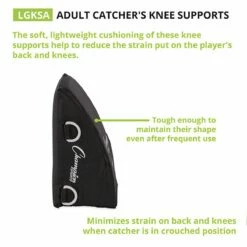 Champion ADULT Catcher's Knee Supports, LGKSA 12 Champion ADULT Catcher's Knee Supports, LGKSA -SOFTBALL Sales a34 696 new dia 02