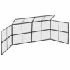 20'x10' w/ Partial Hood Permanent Baseball/Softball Backstop, BSCL20 -SOFTBALL Sales a34 854 new