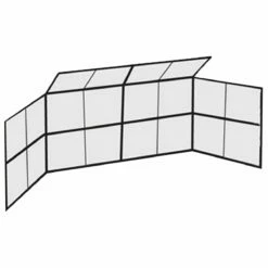 20'x10' w/ Partial Hood Permanent Baseball/Softball Backstop, BSCL20