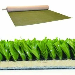 Hitter's Choice Artificial Sports Turf, 36 oz, Green, 3mm Backing, 15' Width