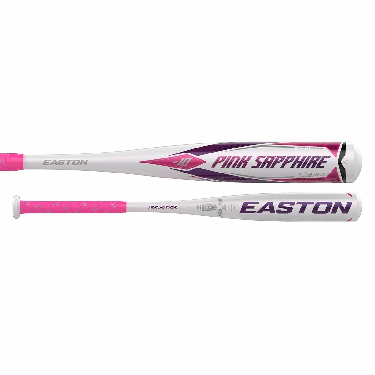 2022 Easton Pink Sapphire -10 Fastpitch Softball Bat, FP22PSA 3 2022 Easton Pink Sapphire -10 Fastpitch Softball Bat, FP22PSA