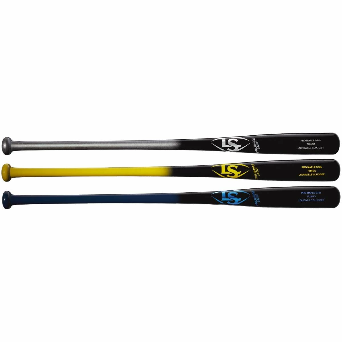 2022 Louisville S345 Maple Fungo Bat Black/Silver 3 2022 Louisville S345 Maple Fungo Bat Black/Silver