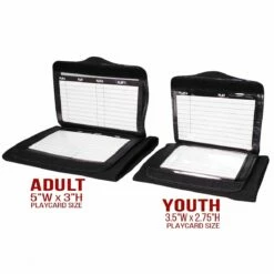 Champro TRIPLE Quarterback Playbook Wrist Band Optic Yellow 8 Champro TRIPLE Quarterback Playbook Wrist Band Optic Yellow -SOFTBALL Sales a47 626 side view