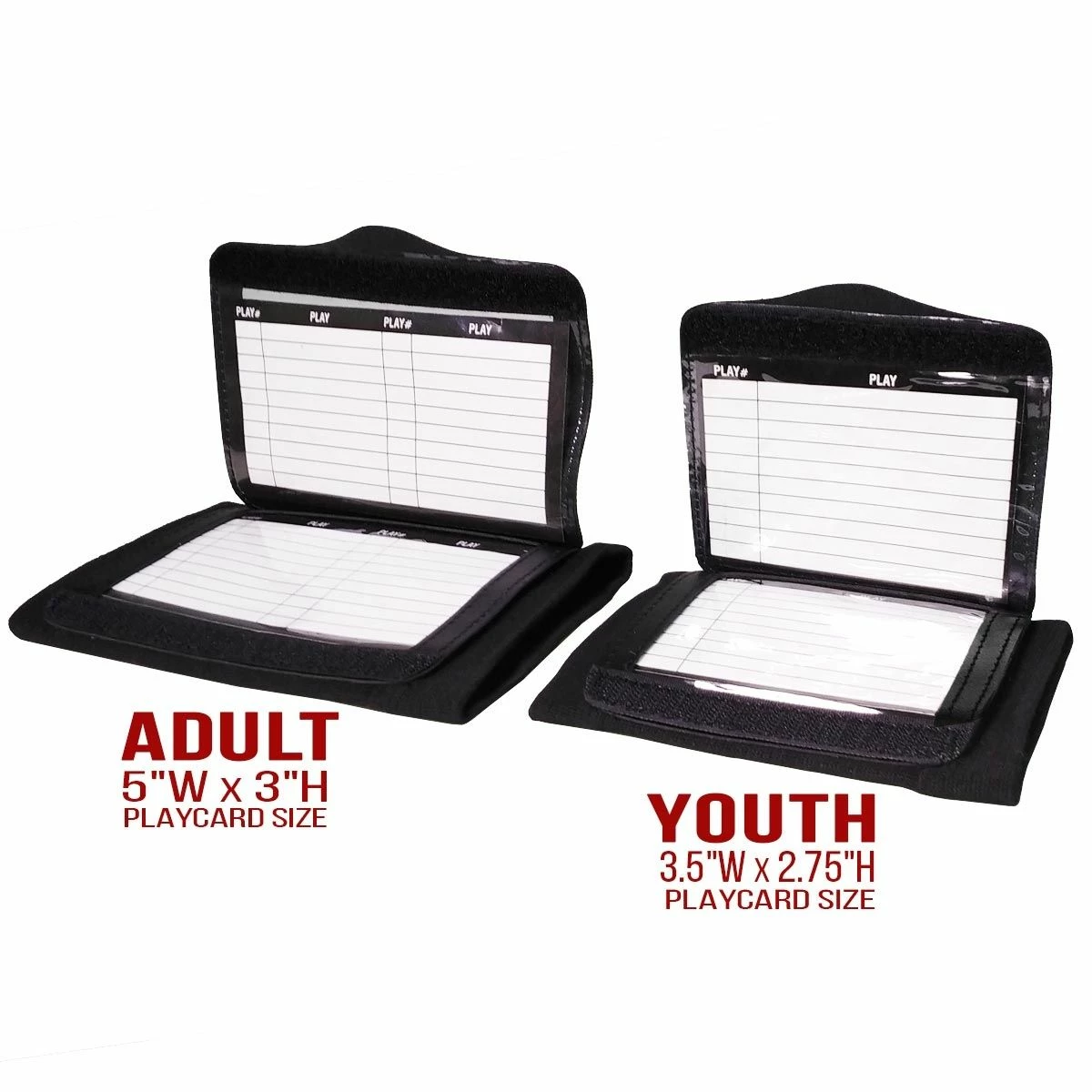 Champro TRIPLE Quarterback Playbook Wrist Band Optic Yellow 5 Champro TRIPLE Quarterback Playbook Wrist Band Optic Yellow - Image 3