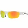 Rawlings 32 Adult Sunglasses Shiny White/Smoke with Orange Mirror -SOFTBALL Sales a51 906