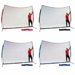 POWERNET 9'Hx12'W Portable Barrier Sport Net Navy -SOFTBALL Sales a63 354 new colors