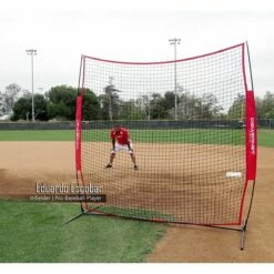 POWERNET 8'Hx8'W Portable Barrier Sport Net -SOFTBALL Sales a63 355 3